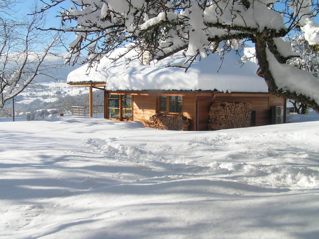 Les Perrelles Acomodação com café da manhã Bellecombe-en-Beauges Exterior foto